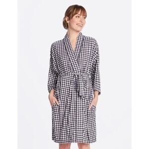 Draper James Louise Robe in Gingham Extra Small‎